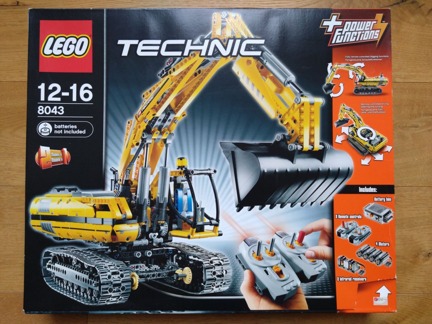 Lego Kit di costruzioni: Lego Technic 8043 Motorized Excavator / Bagger / NEU + OVP – Nuovo e nell'imballaggio originale da Schenkon venduto da kkm2