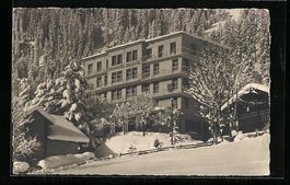 Adelboden, Park-Hotel Bellevue im Winter