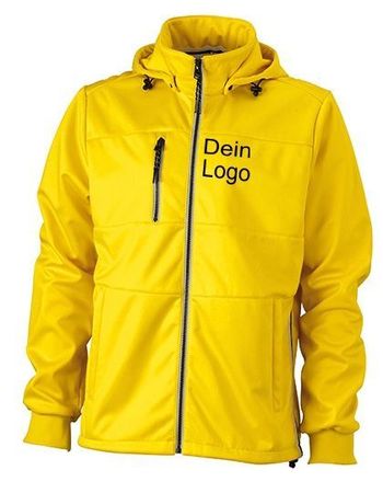 Softshell-Jacke mit Ihrem Logo Vorne