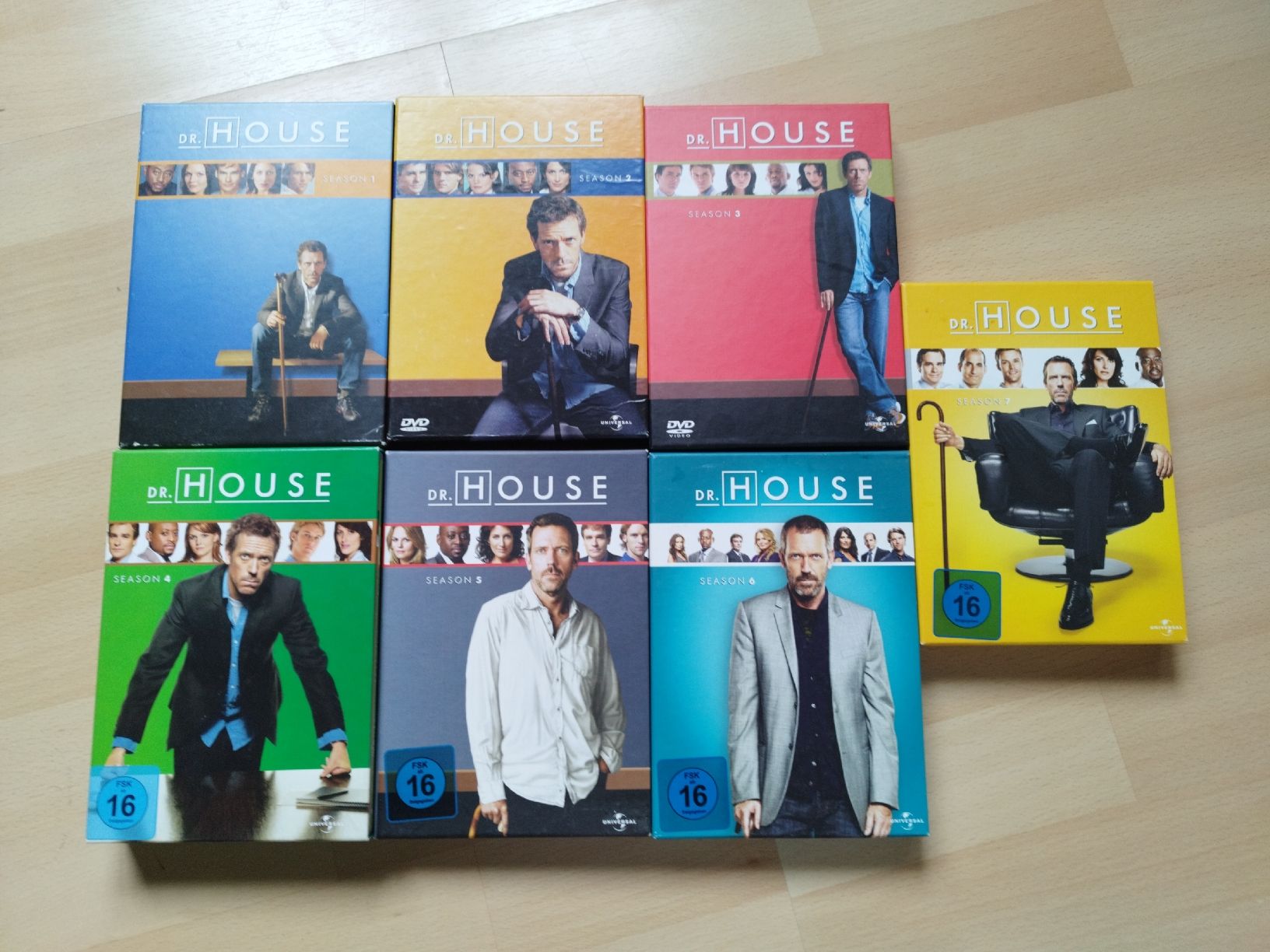 Tutti i DVDs: DVD Box: Dr. House - Staffeln 1-7 – Usato da Rhäzüns venduto da Badihuelsa 1