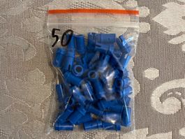 Lego 50 x Technic, Pin 1/2 without Friction Ridges - 4274