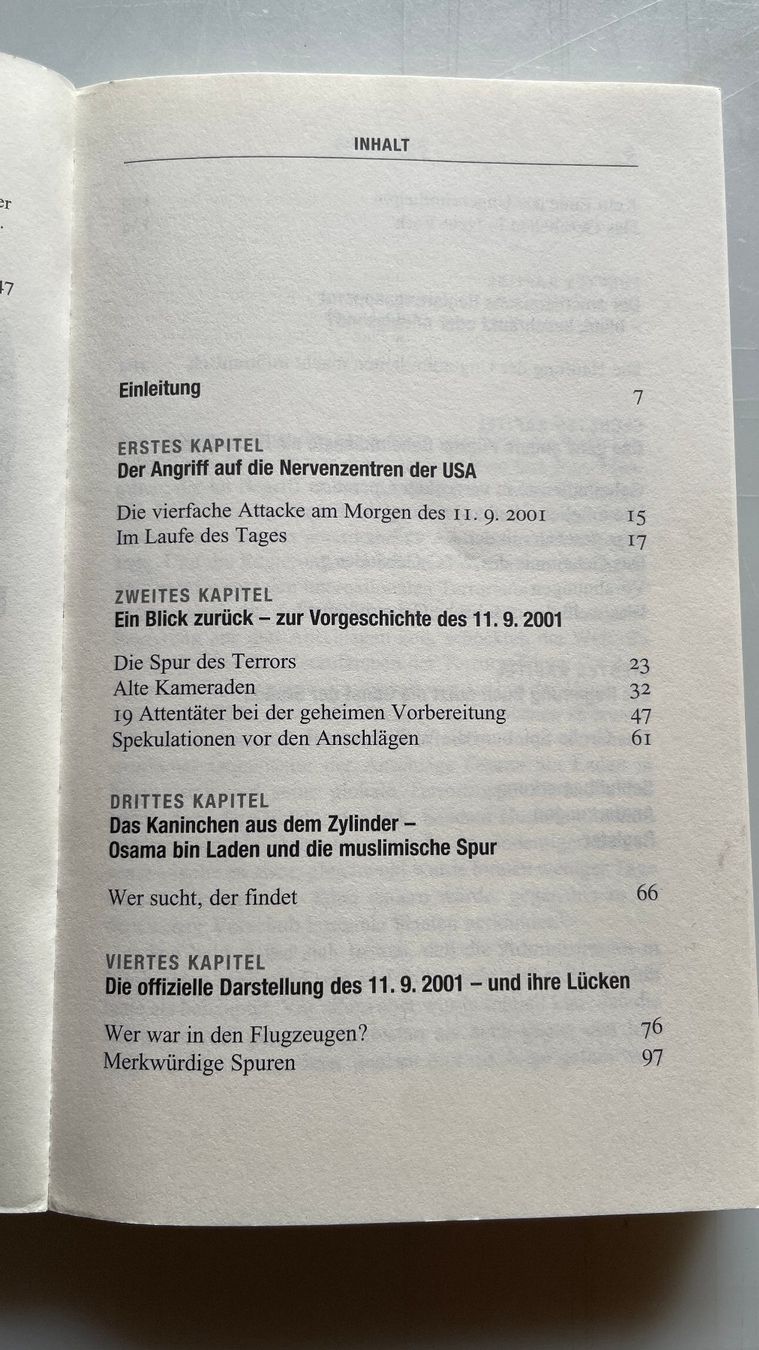Libri: Die CIA und der 11. September - Andreas von Bülow – Usato da Glattfelden venduto da cybermaxx 1