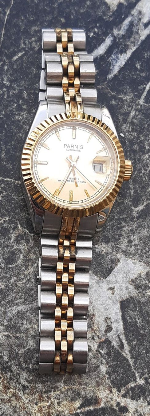Parnis Orologi: Damenuhr - Parnis Datejust Hommage - Automatic – Usato da Mettendorf TG venduto da Ricardo-Bazar 4