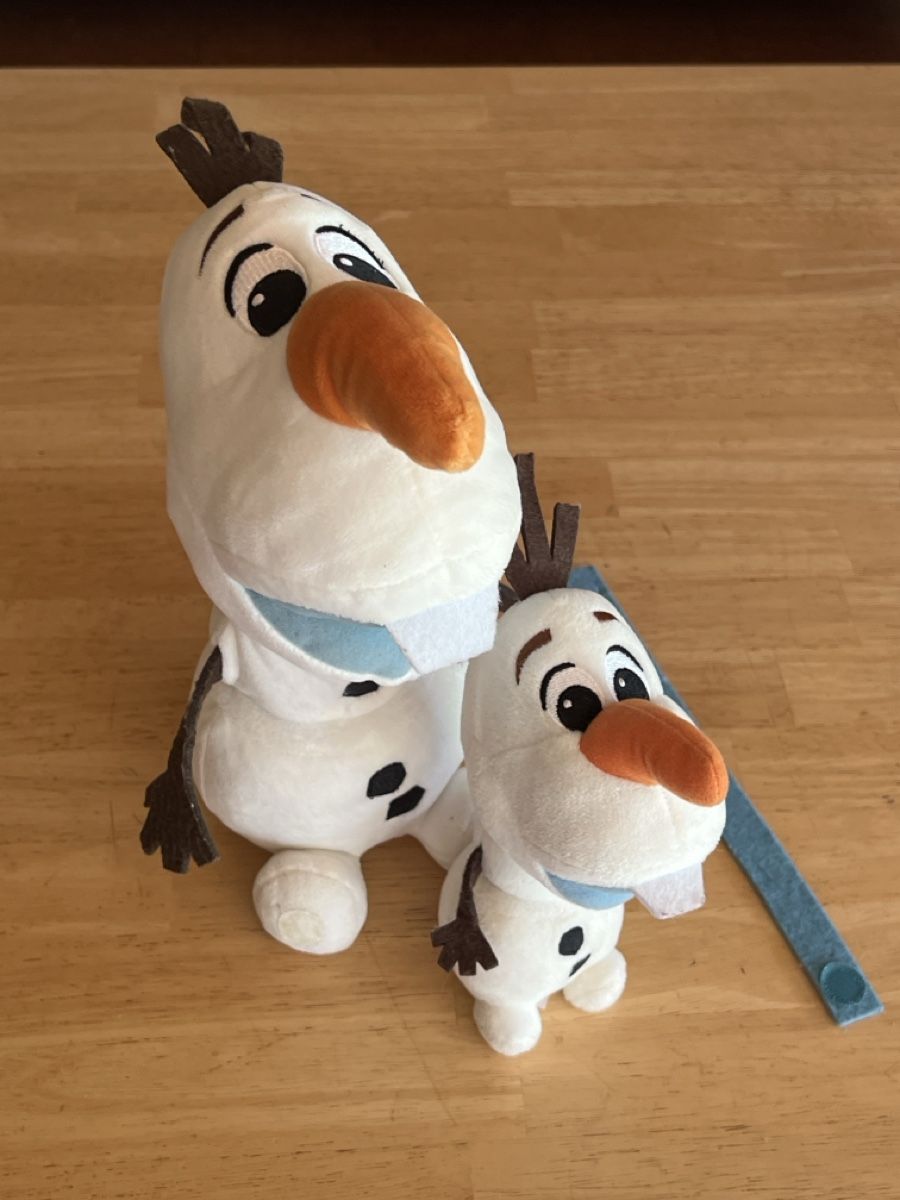 Disney Jouets: Olaf Plüschtiere im Doppelpack – D'occasion à Zuchwil par Commander0
