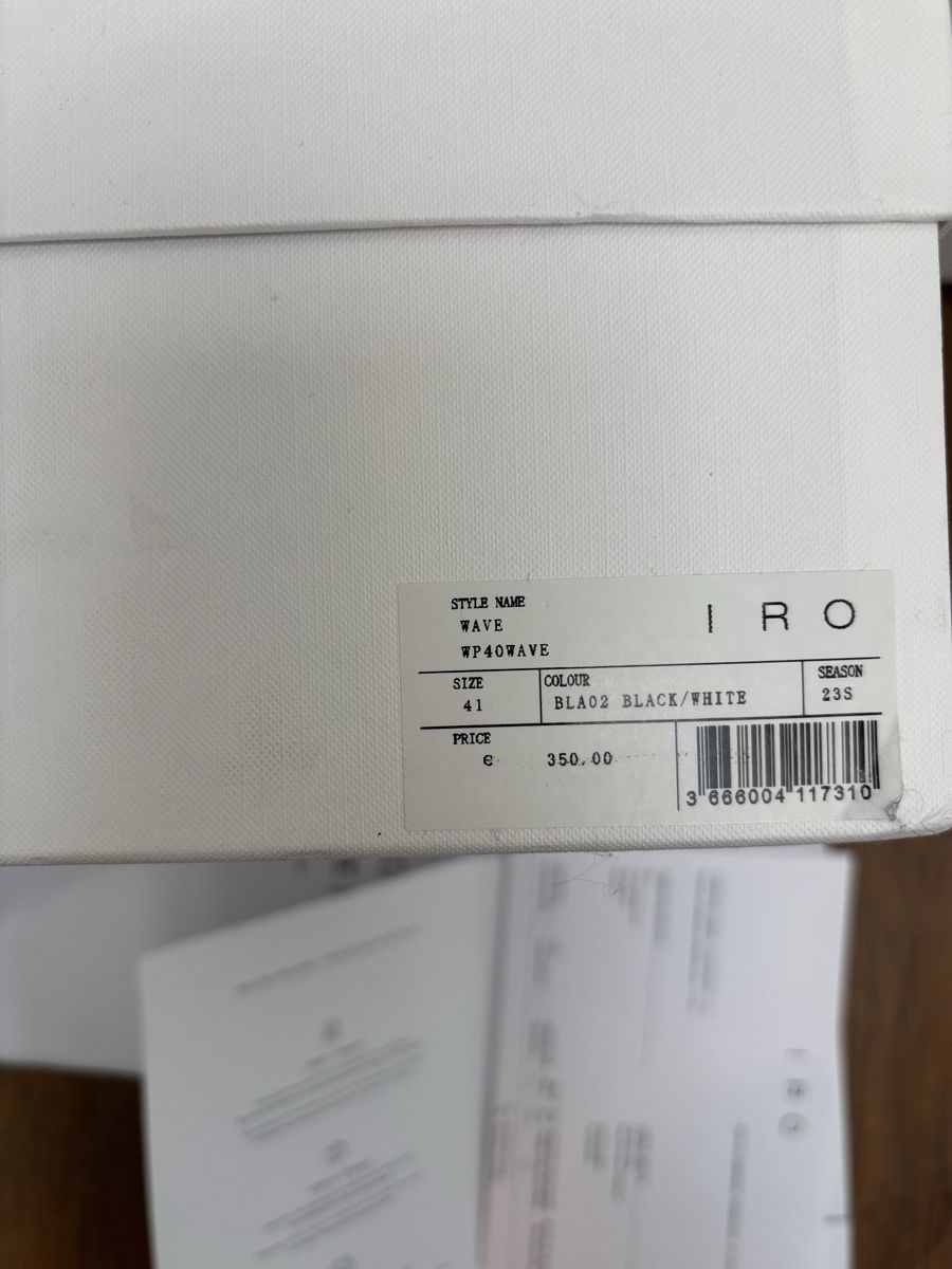 Iro Damenschuhe: IRO Sneacker Gr. 41 / 350 € – Gebraucht aus Tägerwilen von limolimo 4