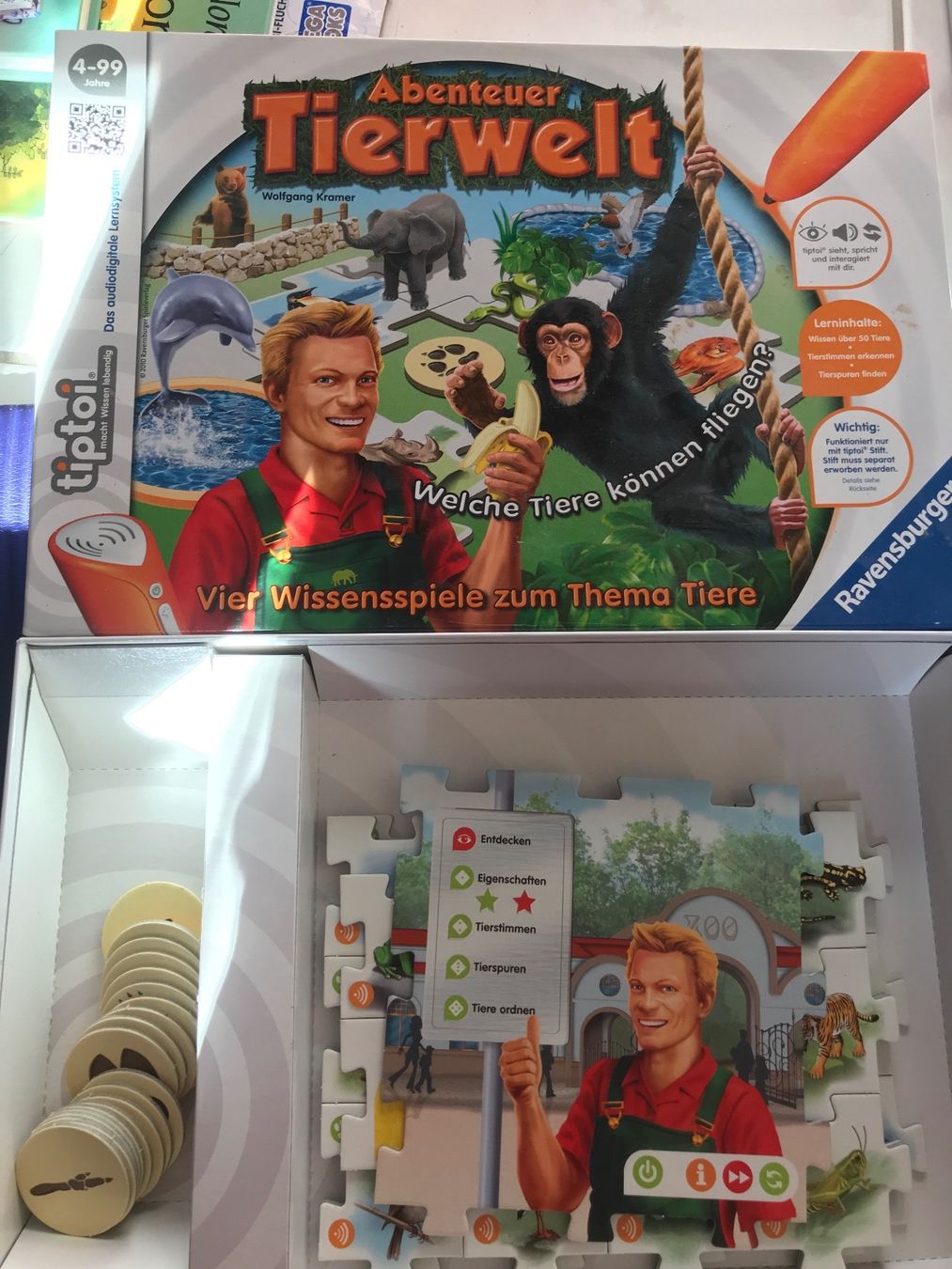 Giochi: Abenteuer Tierwelt Tiptoi Spiel – Usato da St.Pantaleon venduto da frodobi