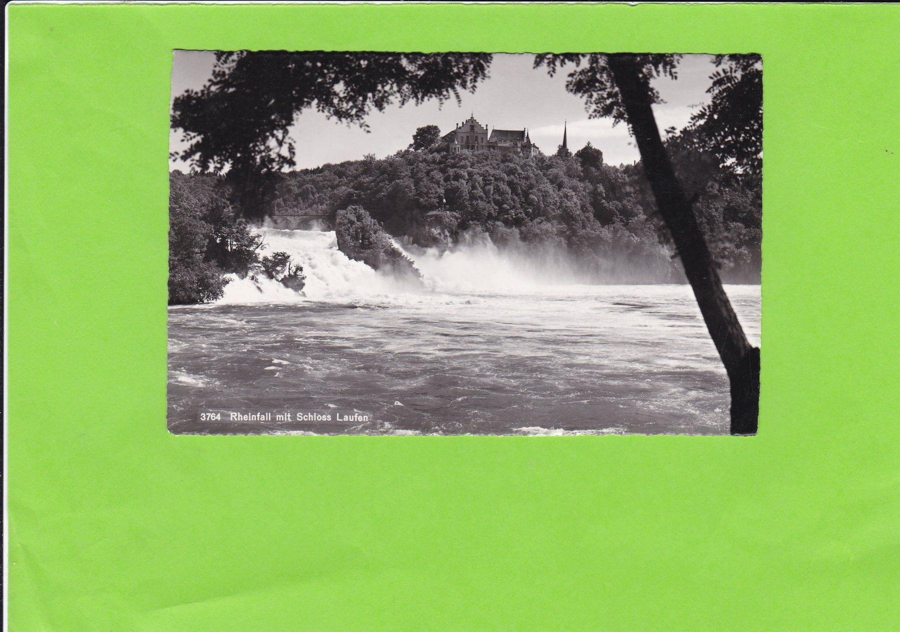 Ansichtskarten: Rheinfall – Gebraucht aus St. Peterzell von neckertal