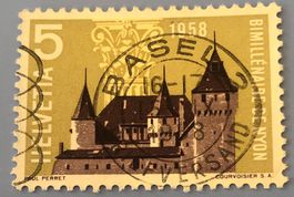 Nr.334 mit Vollstempel Basel