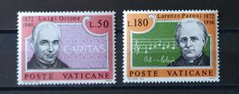 Vatikan-Mi 613-614 Satz ** (1972) (9)