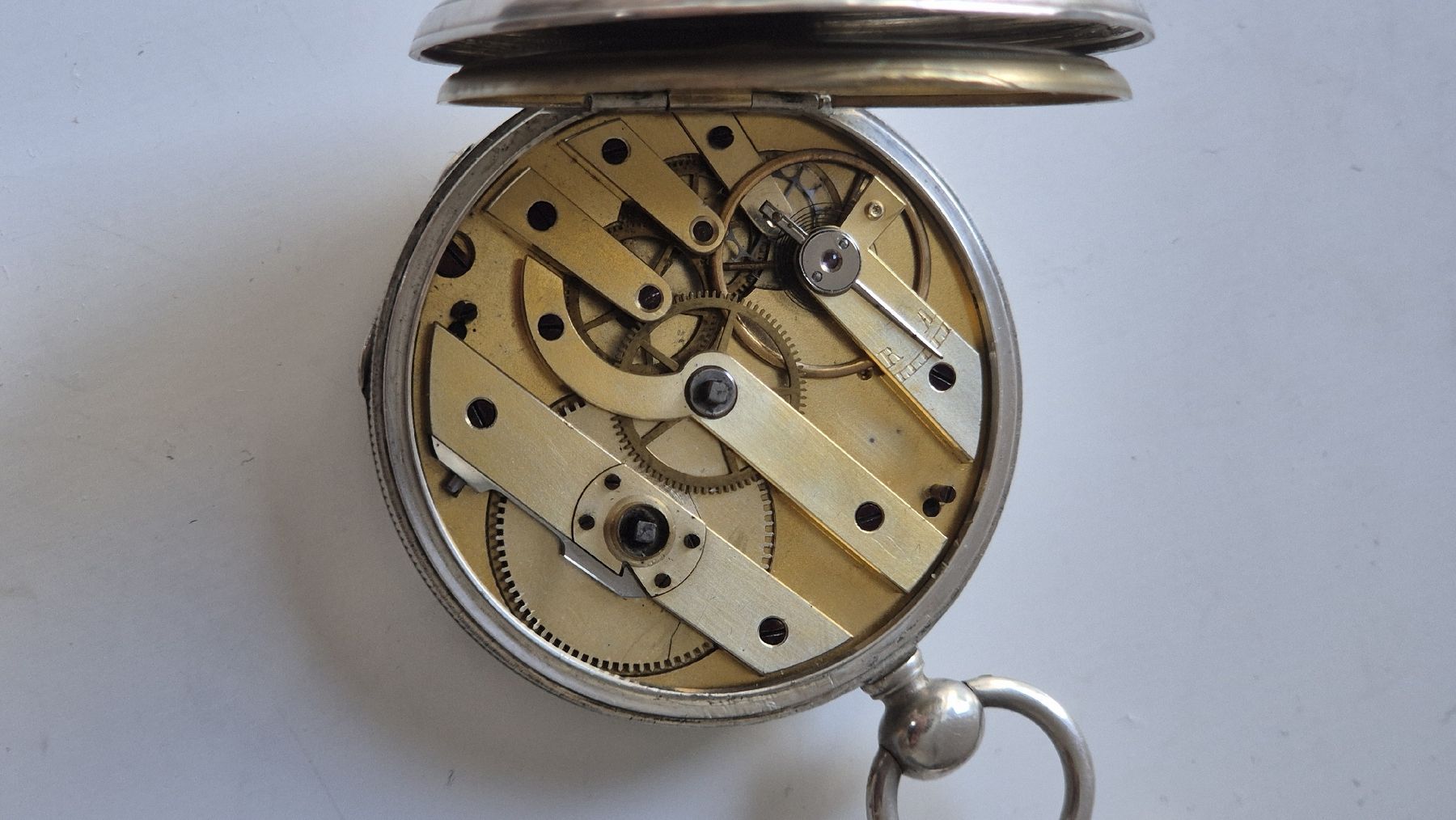 Montres: Rare Trachtenuhr mit handbemaltem Zifferblatt, W. Keller – D'occasion à Marbach SG par Zippo1401 4