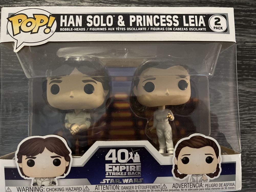 Funko Pop! Star Wars – Princesse Leia Avec Lola (SDCC 2023) – Figurine Vinyle Collection – Hauteur 9,5 Cm – Exclusive Convention