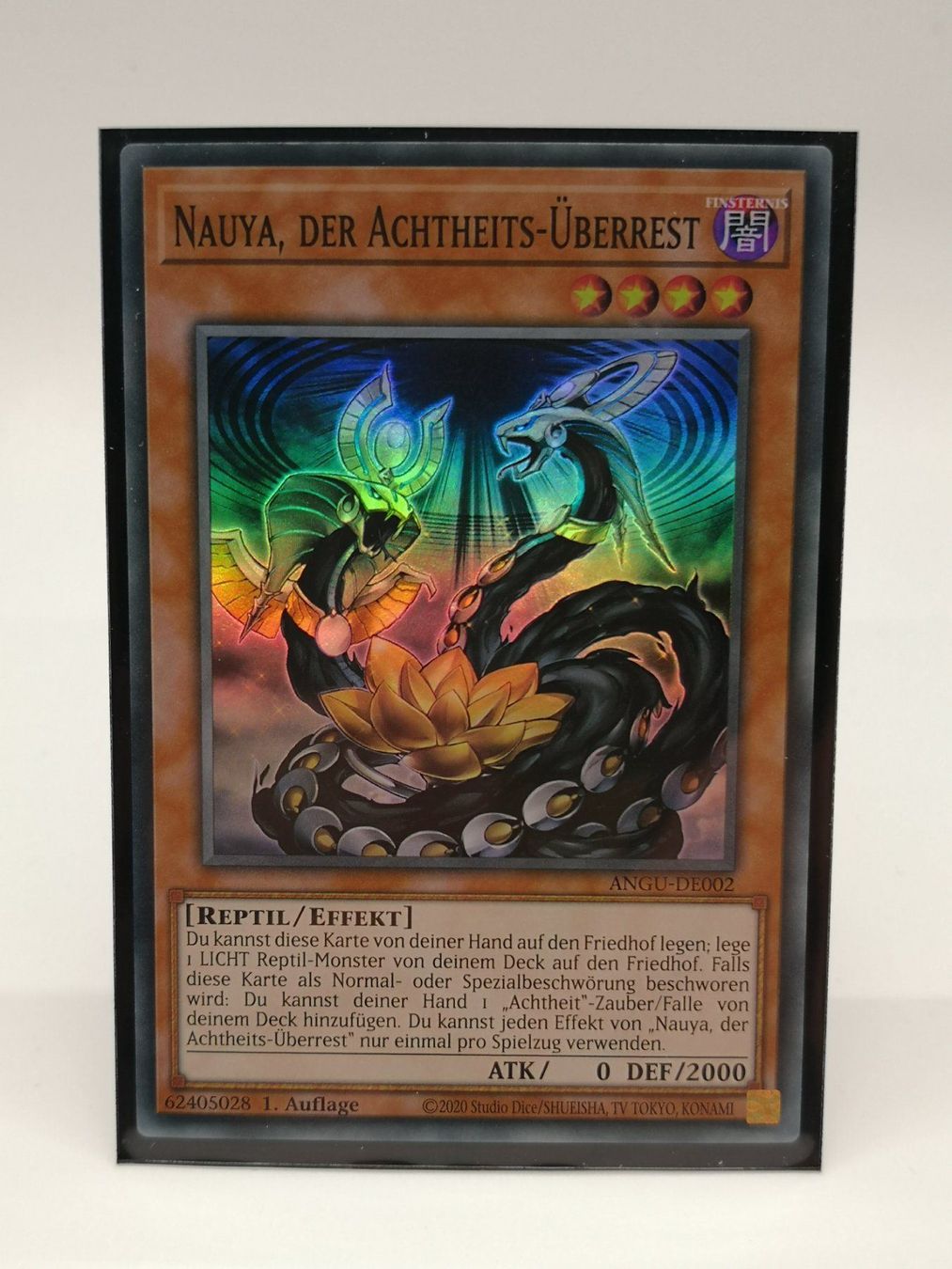 Yugioh Sammelbilder & Trading cards: Yu-Gi-Oh Nauya, der Achtheits-Überrest – Neu (gemäss Beschreibung) aus Zofingen von gerrymovie93