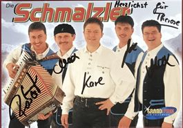 Die Schmalzler Autogramm signiert Foto 10x15cm