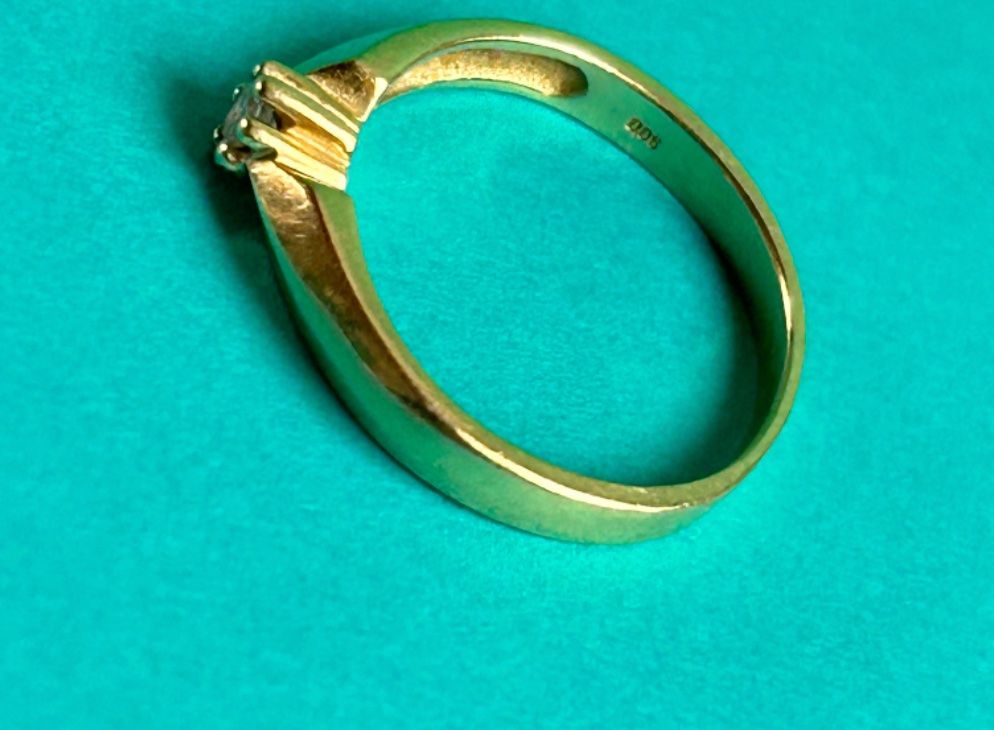 Anelli: Gelbgoldring Diamant 0.05 ct (47) – Usato da Dittingen venduto da Bijoubelle 7