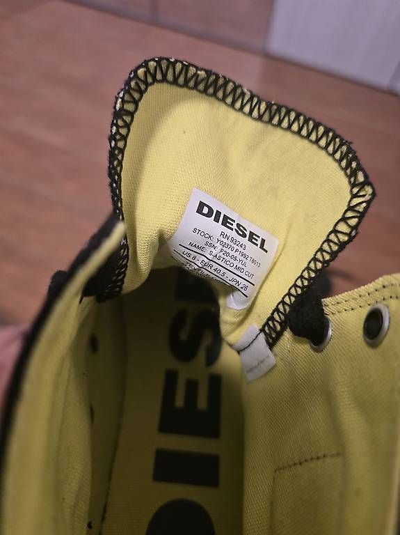 Herrenschuhe: Scarpe nere diesel – Gebraucht aus Cama von Dany-1975 3