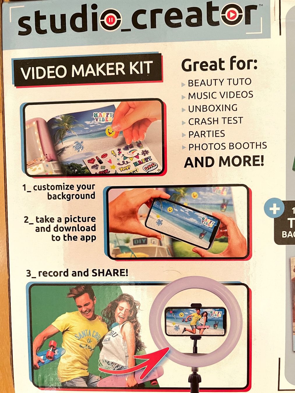 Giochi: Studio Creator- Video Maker Kit, 8+ – Nuovo e nell'imballaggio originale da Teufen AR venduto da Maleaa 2