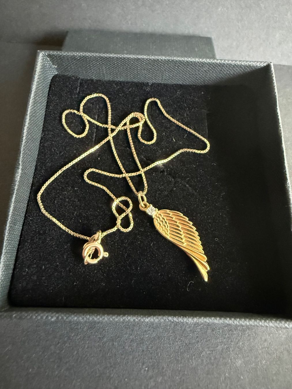 Ketten: Gelbgold Kette 375, 9K – Gebraucht aus Spiegel b. Bern von Rogger72