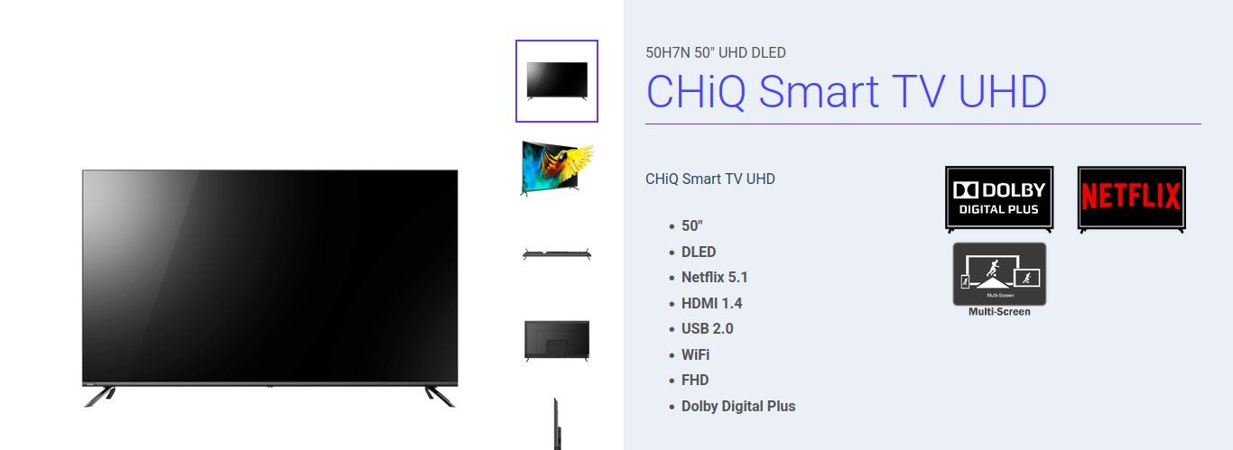 Televisori: Android Chiq Smart Fernseher – Usato da Zürich venduto da ale_2q8q