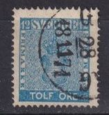 Schweden, Mi 9a ⊙ KW € 2.00