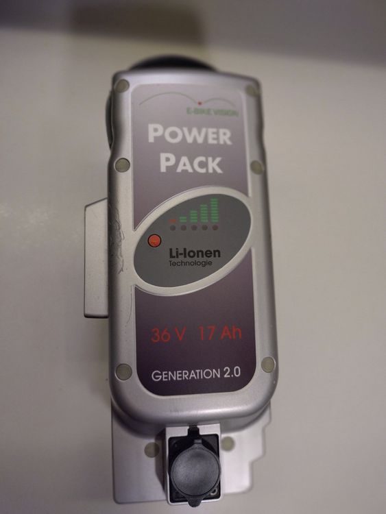 Batterie vélo électrique pour Panasonic Drive 36 Volt 17Ah 612Wh Tube de siège avec chargeur 4A, NKY349B2, NKY351B2, NKY352B2, NKY353B2, NKY363B2, NKY365B2 | 106362NEW