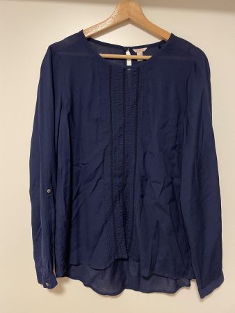 Esprit Damen Bluse, dunkelblau, Gr. 38