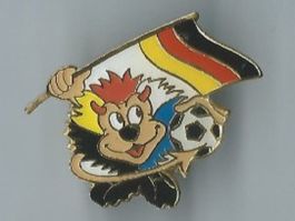 Deutschland Fussball Maskottchen Pin