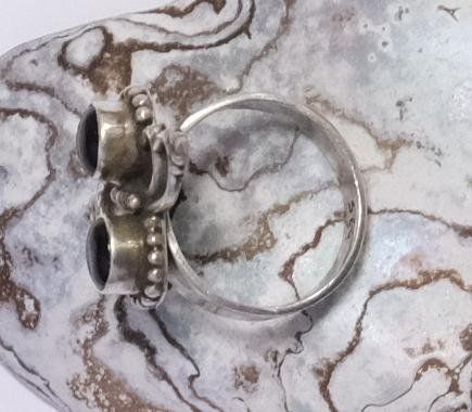 Anelli: Silberring Onyx Vintage – Usato da Zürich venduto da Melody2000 4