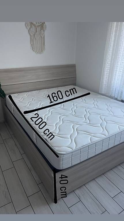 Letti: Letto matrimoniale 160x200, 2 comodini, 1 comò e 1 specchio  – Usato da Agno venduto da ayceidil 4