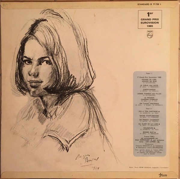 Schallplatten: France Gall "Poupée de cire, poupée de son" – Gebraucht aus Neuchâtel von Maudicia 1