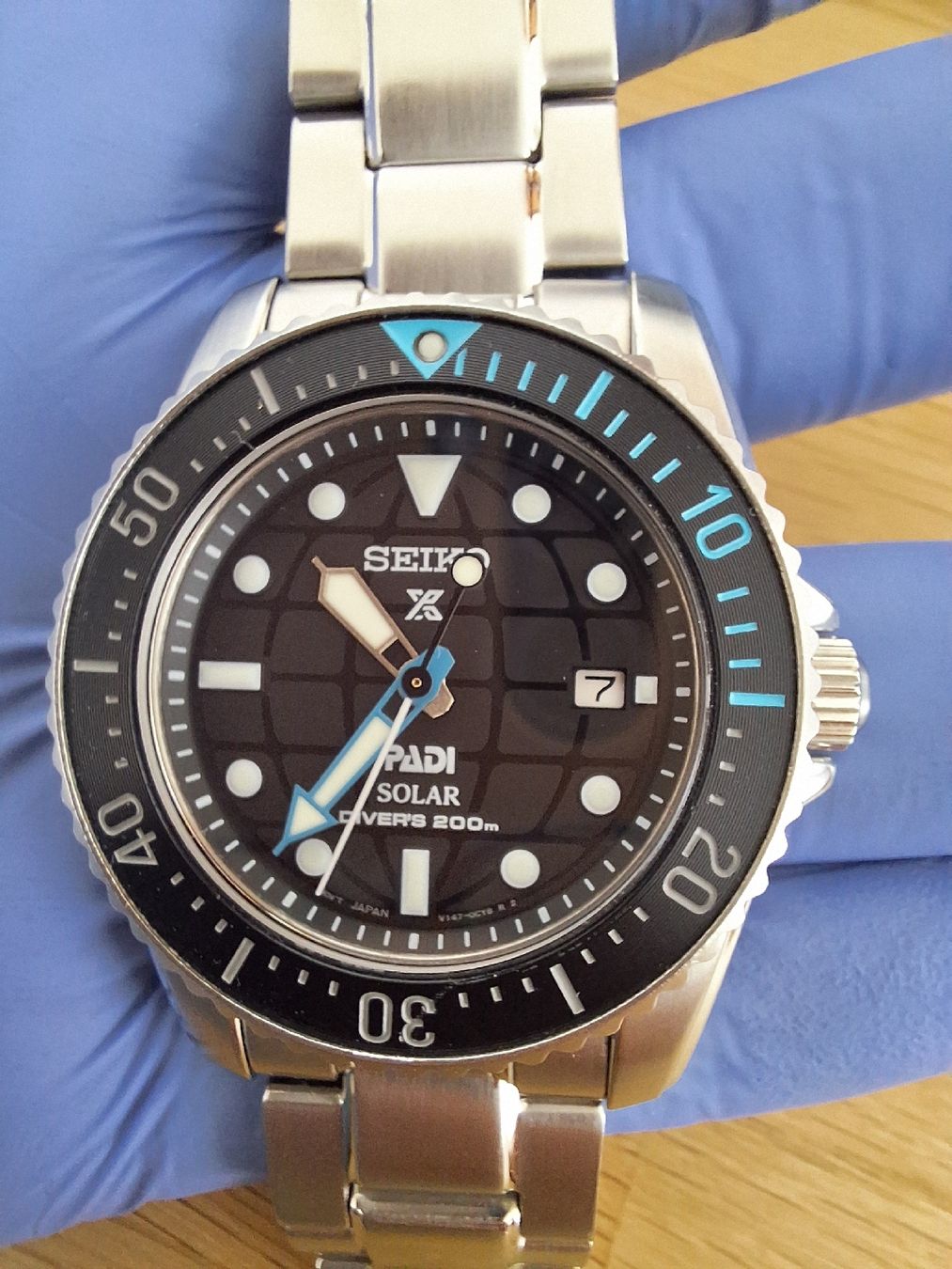 Seiko Orologi: Seiko Prospex Compact Solar Diver PADI Special Edition – Usato da Frauenfeld venduto da nph_n9sf 1