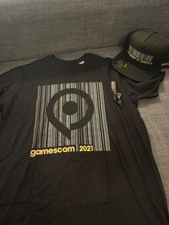 Games Con 2021 Limited Edition Tshirt + Cap Neu!
