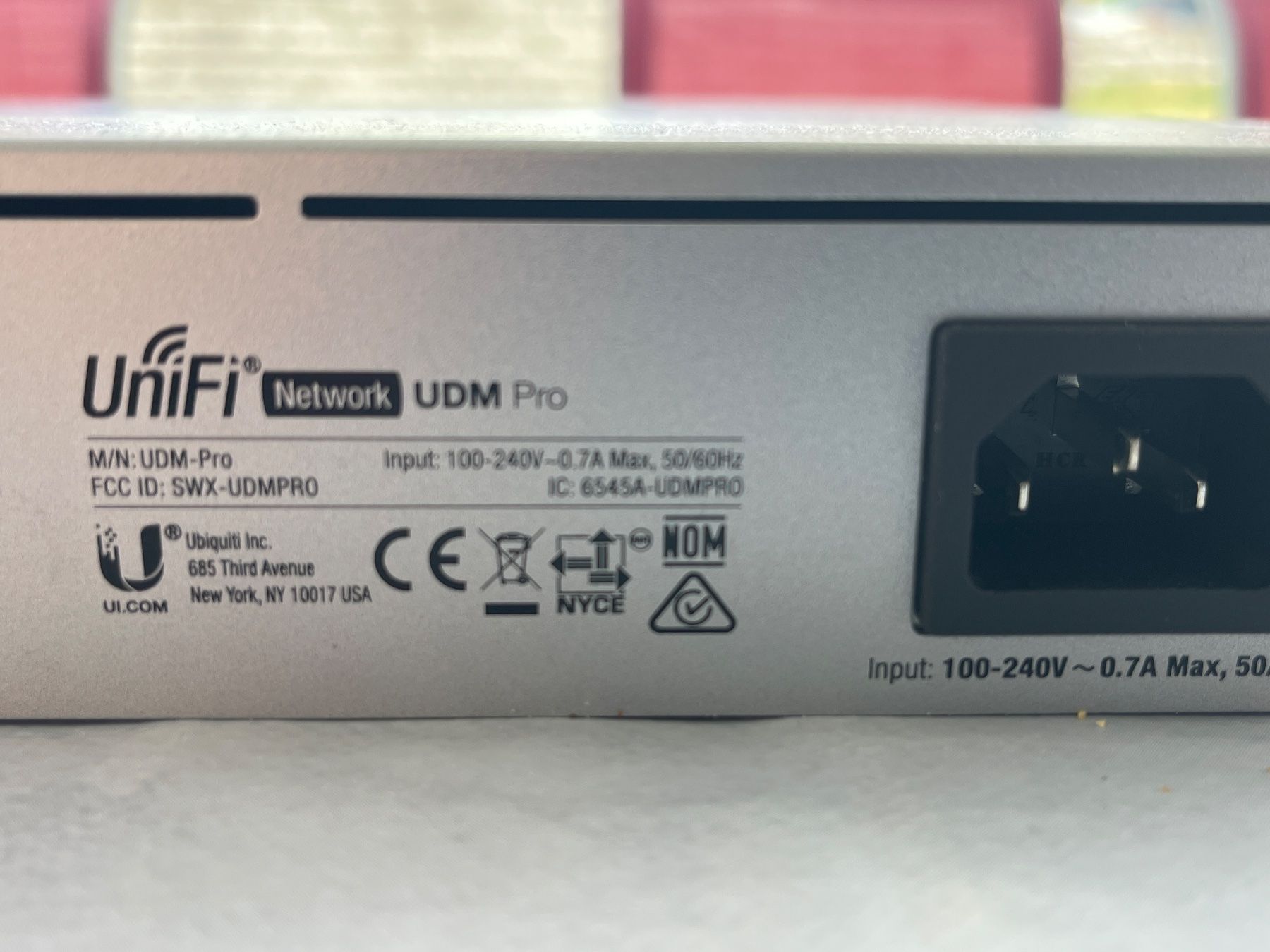Firewall: Unifi UDM-PRO – Usato da Vionnaz venduto da Rseawolf 2