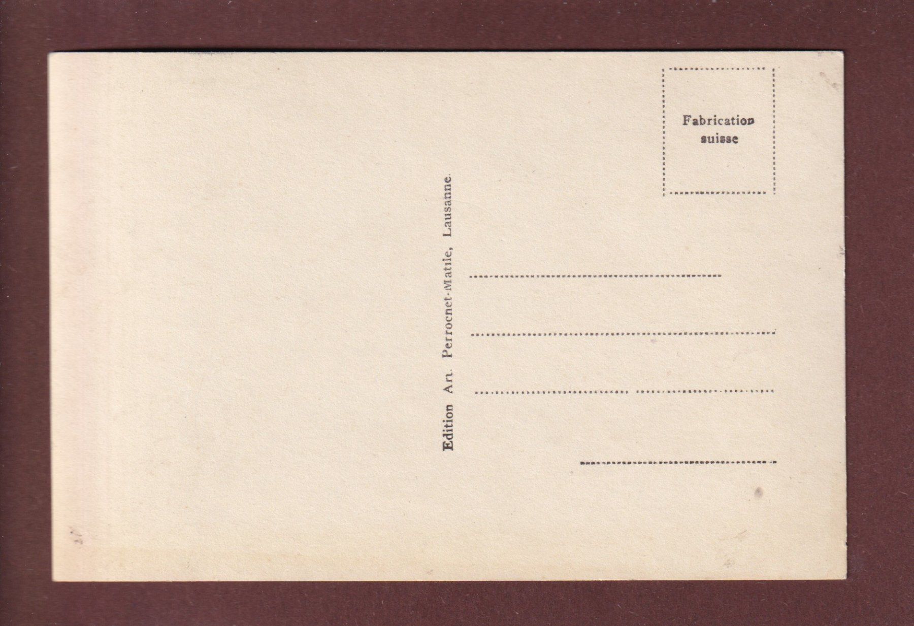 Ansichtskarten: FRIBOURG - Intérieur de la Cathédrale – Gebraucht aus Pully von nicecards 1