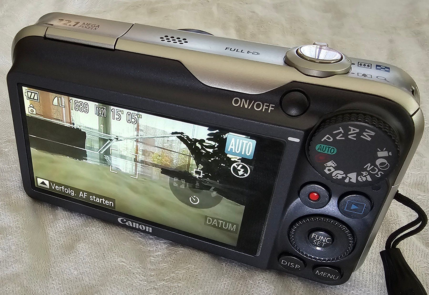 Canon Kamera: Canon PowerShot SX220 HS – Gebraucht aus Cham von Pfingsti 1