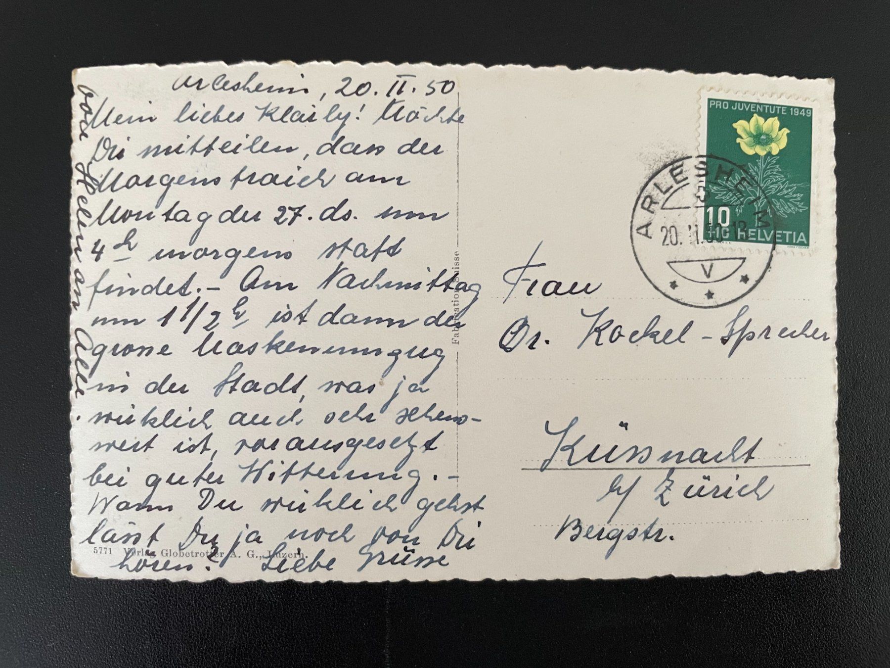 Cartoline postali: AK NW Das schöne Stansstad mit Pilatus – Usato da Thal venduto da Danny82 1