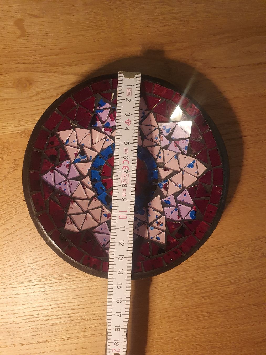 Piatti di portata: Mosaik Schale / Untersetzer, Durchmesser 15cm – Usato da Moosseedorf venduto da Sonnenschein.. 4