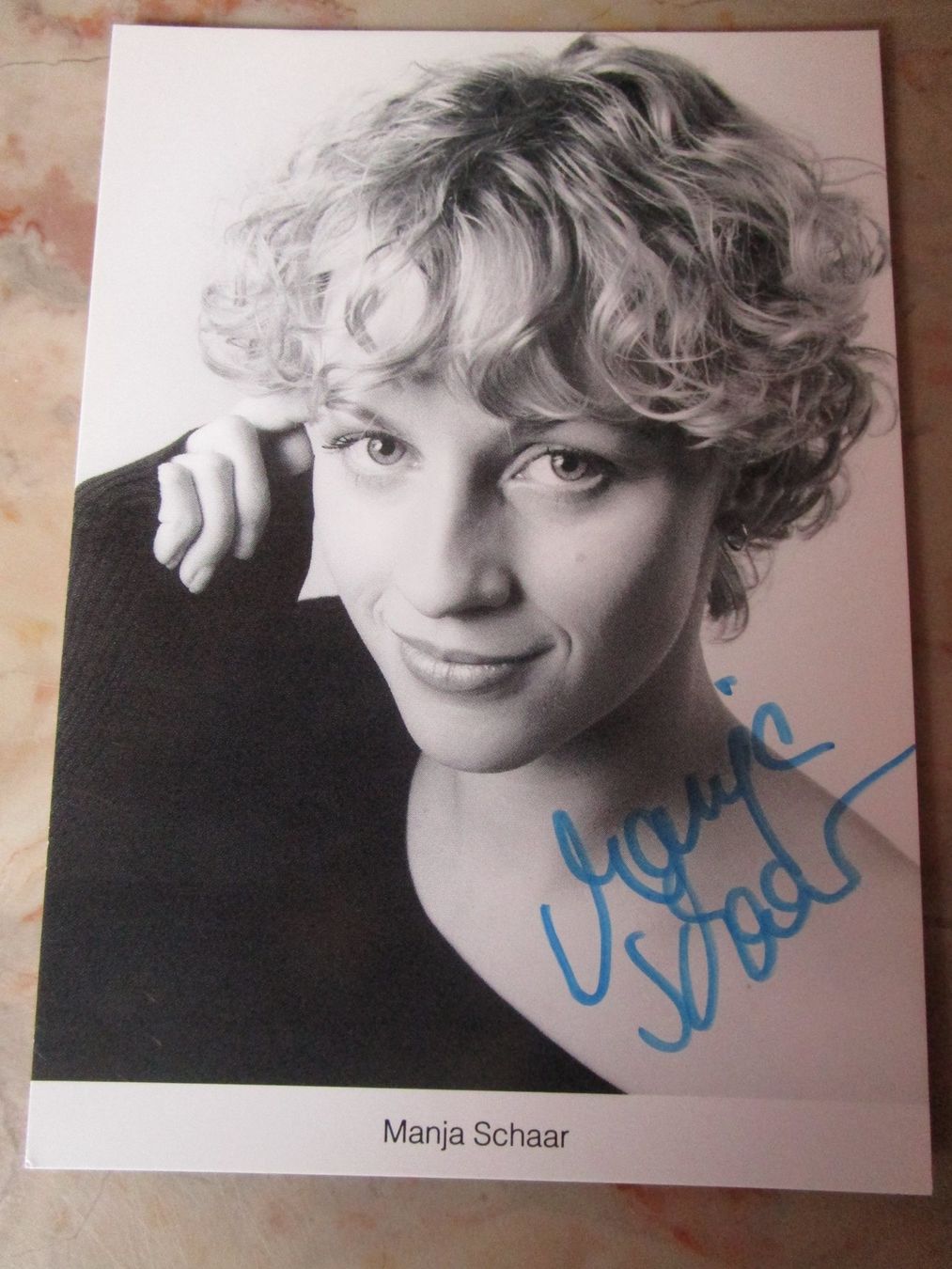 Autografi: MANJA SCHAAR SCHAUSPIELERIN ANTIKES AUTOGRAMM – Usato da GUTENSWIL venduto da Alpina6