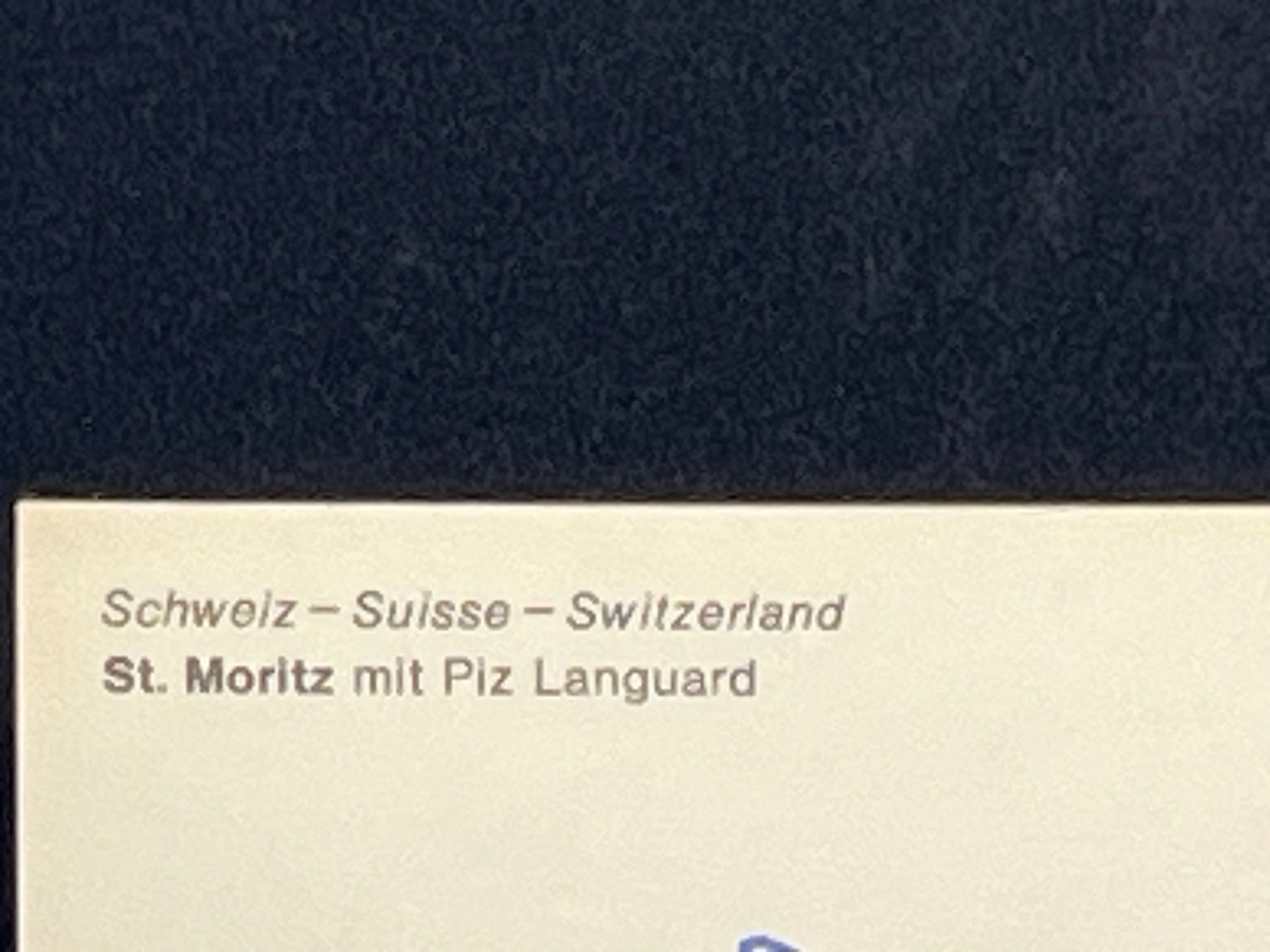 Cartoline postali: St. Moritz mit Piz Languard – Usato da Widnau venduto da Brusi9 2