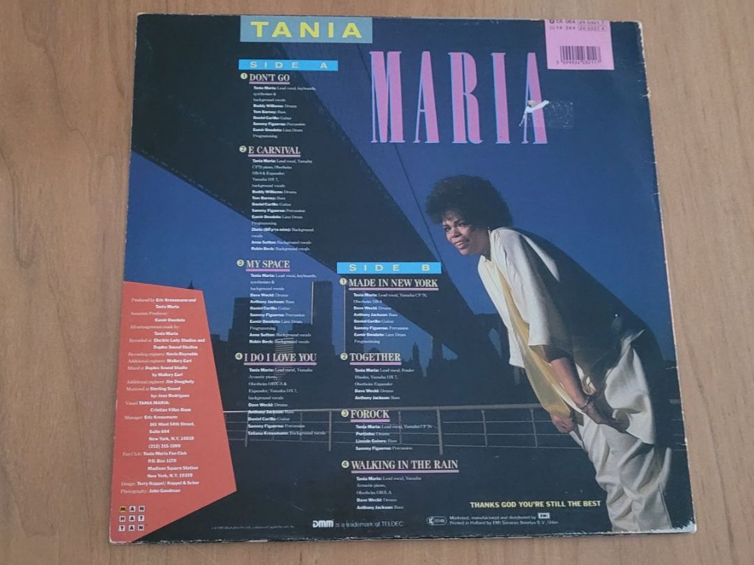 Dischi in vinile: LP  Tânia Maria – Usato da Martigny venduto da MZ-67 1