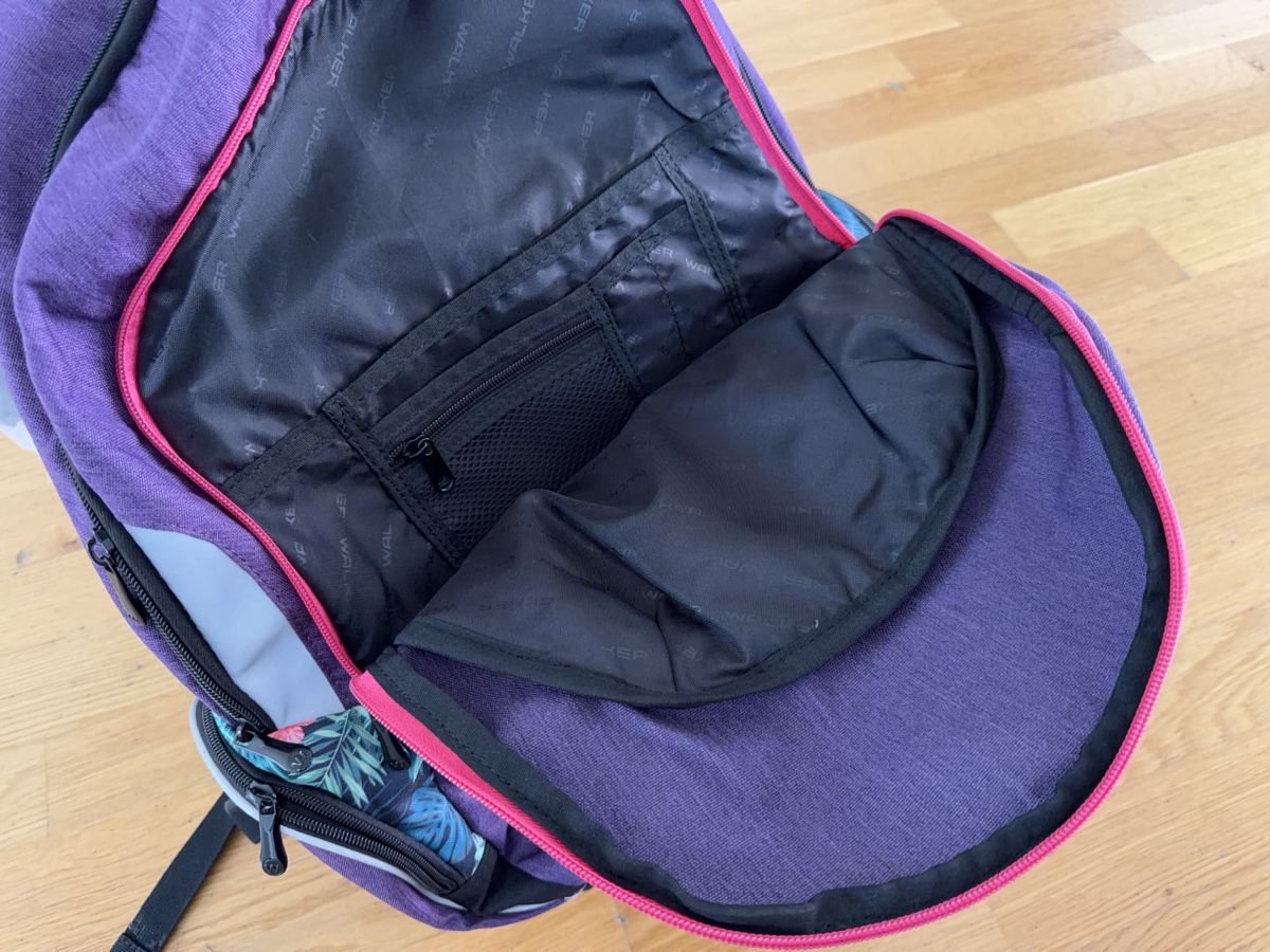 Kindertaschen: Neuer Walker Schuleucksack mit Blumenmuster – Neu und originalverpackt aus Bettlach von Tradenet100 4