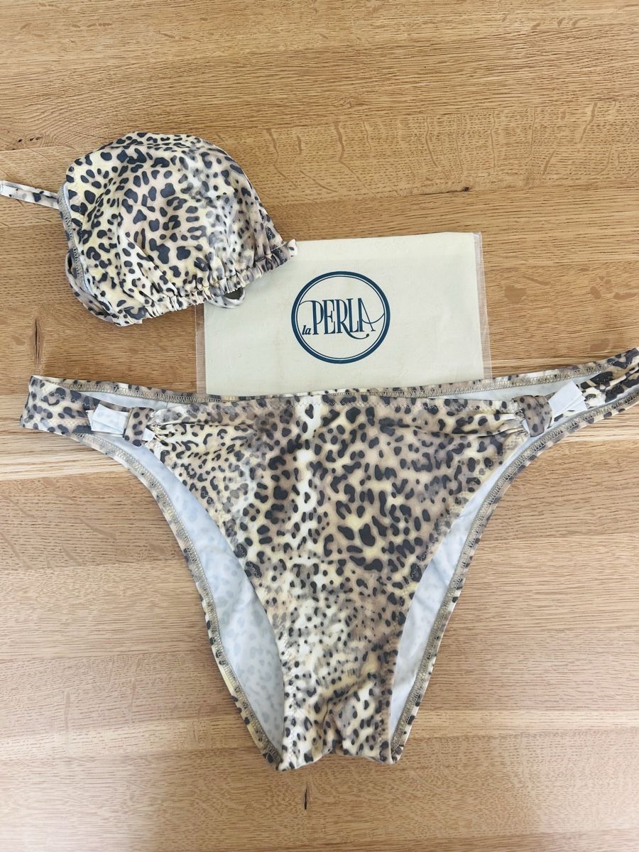 La Perla Costumi da bagno & Bikini: La Perla Bikini - Leopard Print – Usato da Zürich venduto da diva1972 5