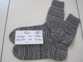 Handgestrickte Herrensocken   Gr. 42-43 (16)