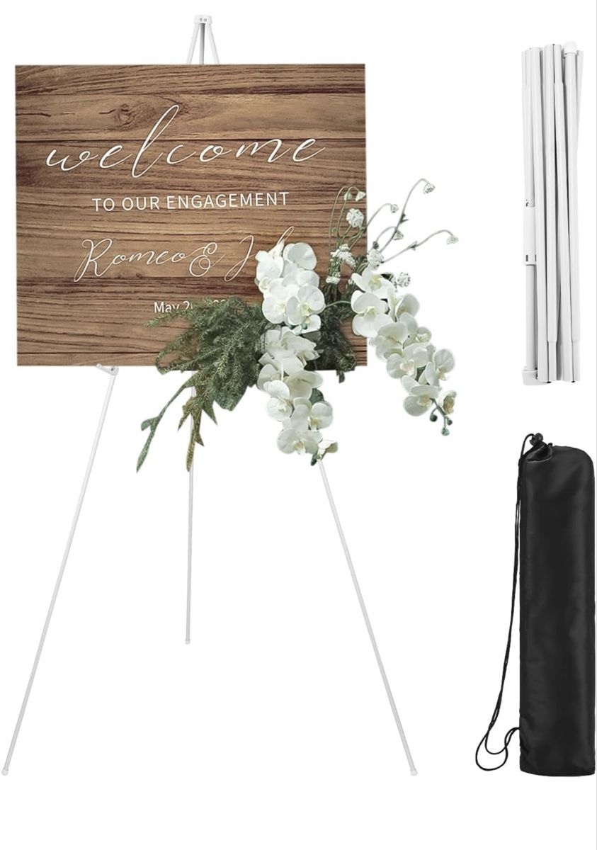Cavalletti: Sommer Hochzeit Staffelei/Tafel – Usato da Bilten venduto da and_6hjn