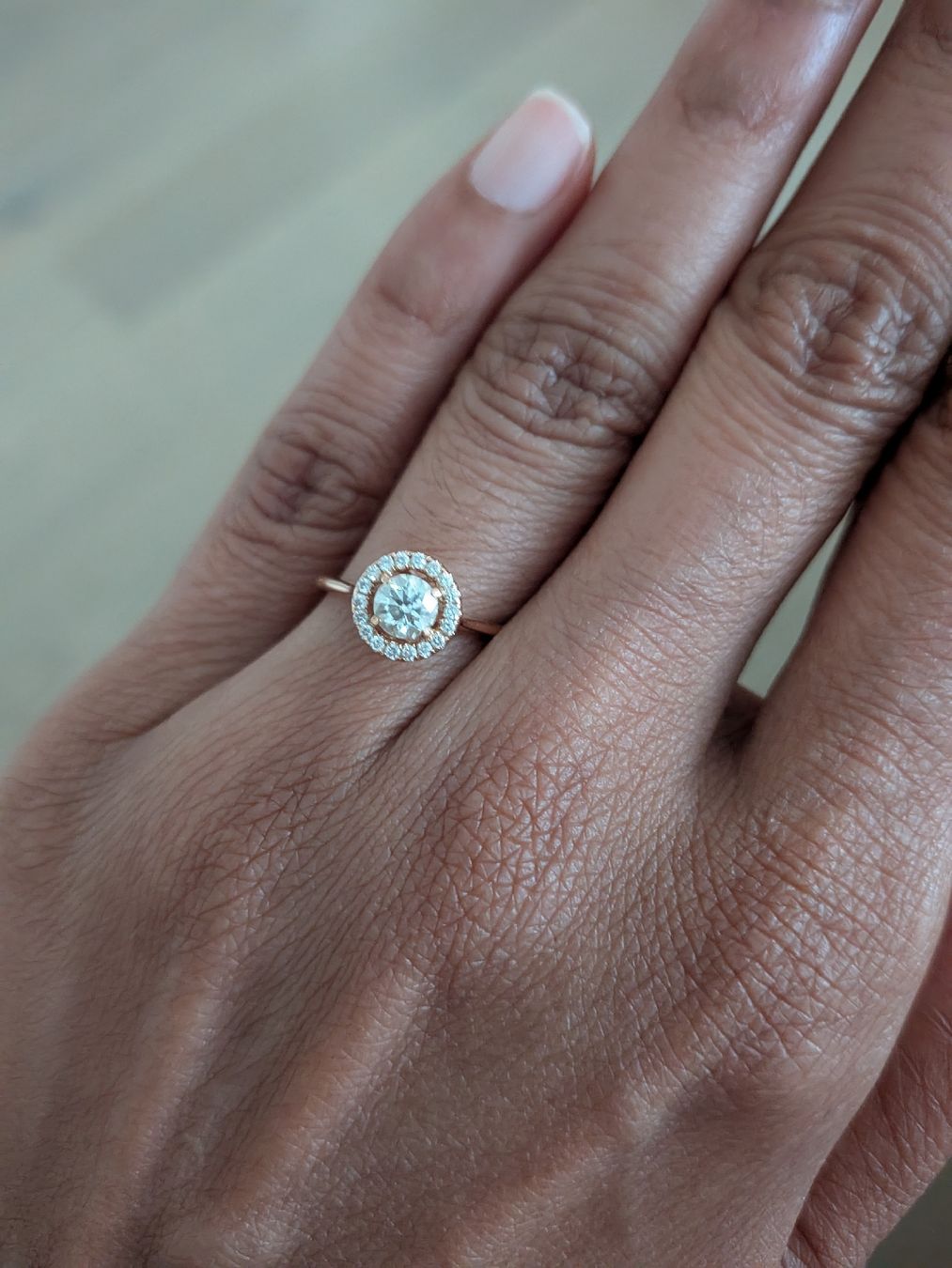 Anelli: Forever Mark Rose Gold Diamond Ring – Usato da Morges venduto da dhi_y2qk 3