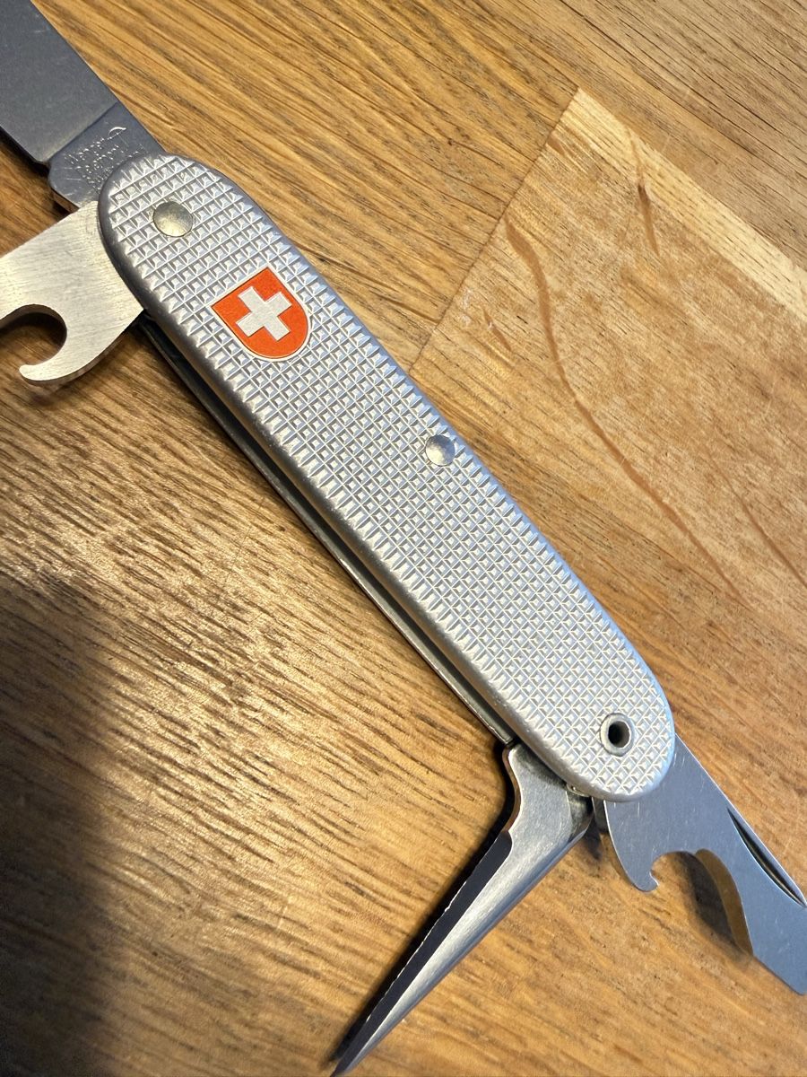 Wenger Coltelli tascabile: Taschenmesser Wenger 90 Sackmesser Militärmesser – Usato da Goldach venduto da Messerguru 1