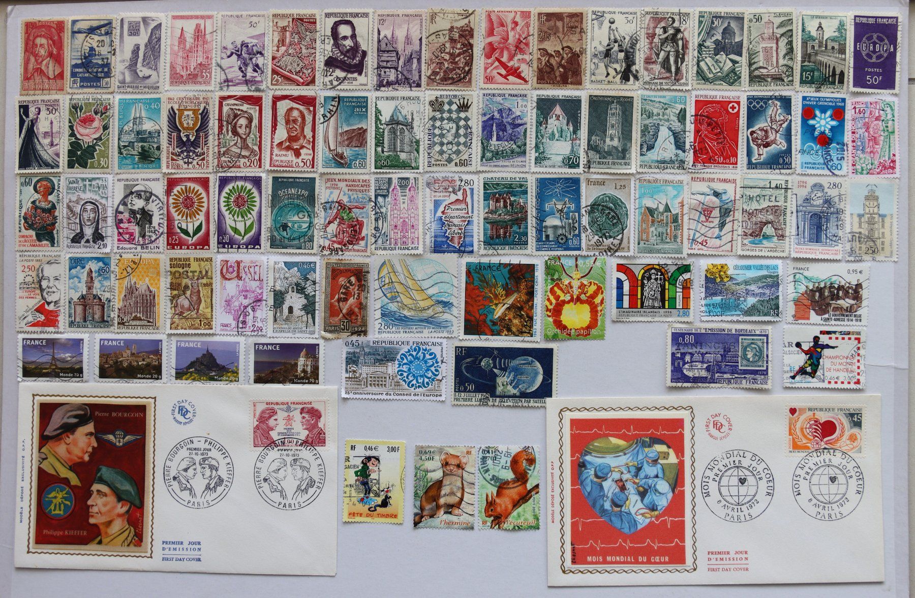 Tous les timbres: Briefmarken Frankreich – D'occasion à Oberentfelden par lakipul 3