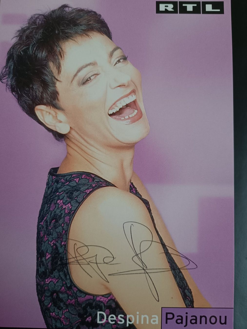 Autografi: Despina Pajanou - handsigniert – Usato da Menziken venduto da Autogramme