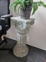 Dekosäule im antiken Stil grünlich gebraucht guter Zustand