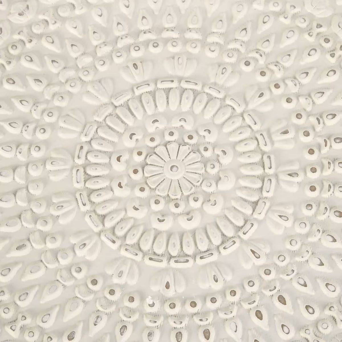 Tavoli: 2 wunderschöne Couchtischchen weiss mit Ornamenten – Nuovo (secondo la descrizione) da Siebnen venduto da tan_sn8j 3