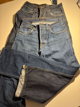 2x Nudie Jeans Co. Herren-Jeans Set W31/L34 & W30/L32